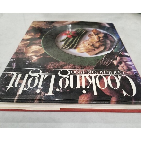 Vintage Cooking Light hardcover book cookbook first Printing 1989 - Picture 5 of 11